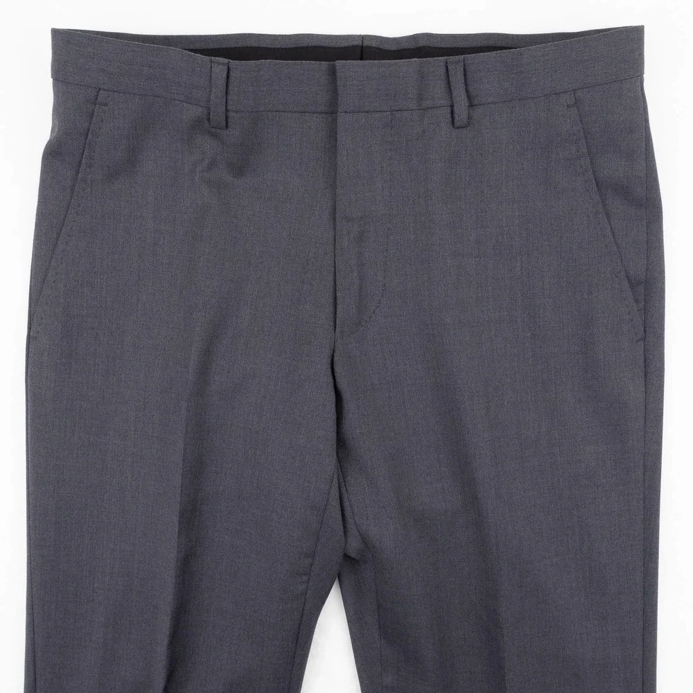 NWOT GUCCI Slim Fit Wool Suit Men's 46 Gray - Picture 7 of 15